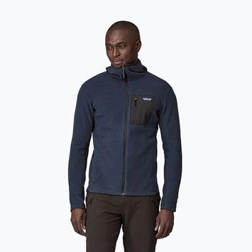 Herren Patagonia R1 Air Full-Zip Trekking-Sweatshirt neu navy