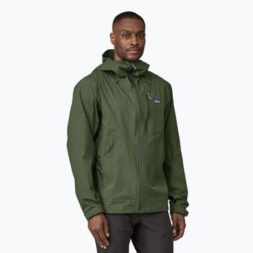 Herren Patagonia Granite Crest Regenjacke torrey pine grün