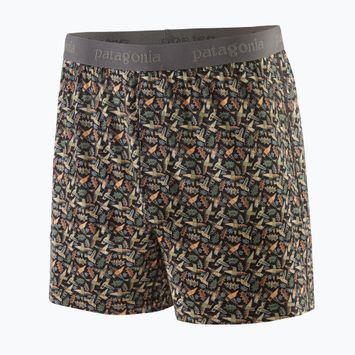 Patagonia Herren Essential Boxershorts alle's party/ink schwarz