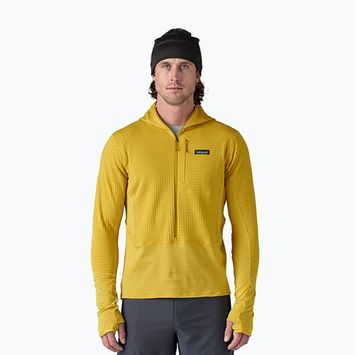 Patagonia R1 Hybrid Pullover Hoody Herren Softshelljacke Bündel grün