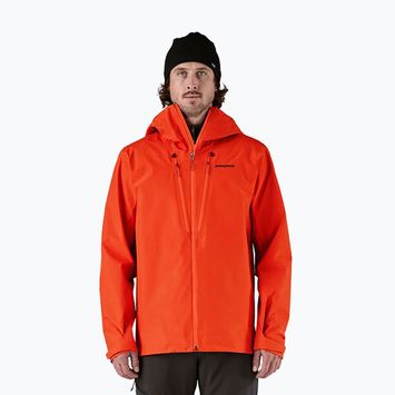 Patagonia Herren Triolet Bestäuber orange Regenjacke