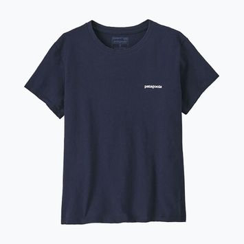 Patagonia Damen-T-Shirt P-6 Logo Responsibili-Tee neu navy