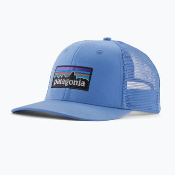 Patagonia P-6 Logo Trucker Baseballmütze reichlich blau