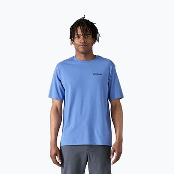 Herren Patagonia P-6 Logo Responsibili-Tee reichlich blau