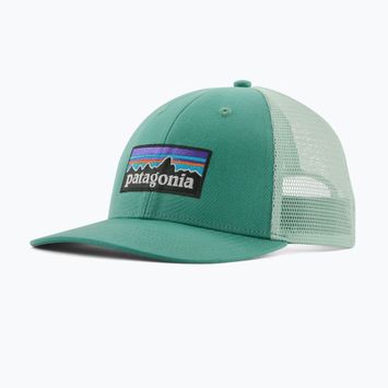 Patagonia P-6 Logo LoPro Trucker heartleaf grün Baseballmütze