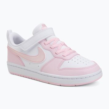 Kinderschuhe Nike Court Borough Low Recraft white/pink foam
