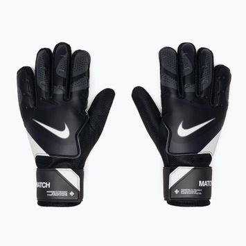 Nike Match Torwarthandschuhe schwarz/dunkelgrau/weiß