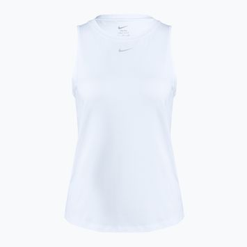 Damen-Trainings-Tanktop Nike One Classic Dri-Fit weiß/schwarz