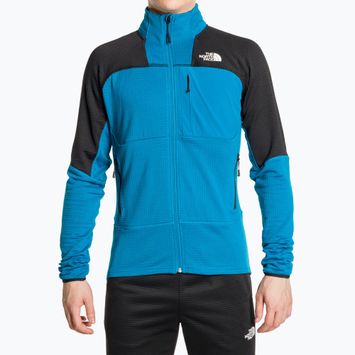 Herren-Trekking-Sweatshirt The North Face Stormgap Powergrid schwarz/arctic blue