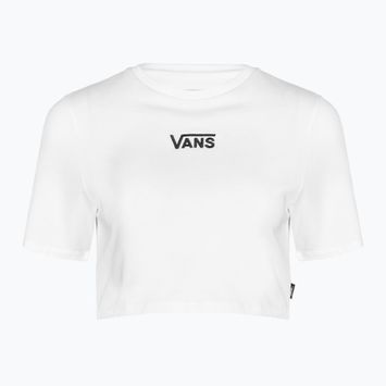Frauen Vans Flying V Crew Crop Ii weißes T-shirt