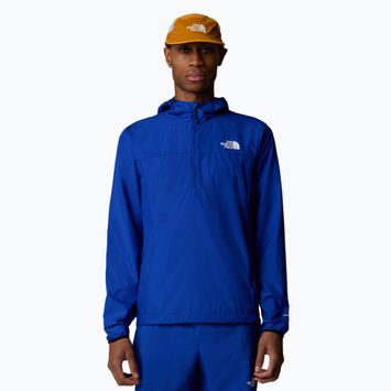 Herren Laufjacke The North Face Higher Run Wind 1/4 Zip tnf blau