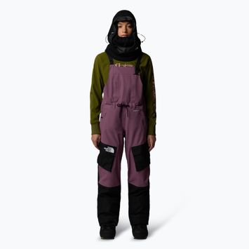 Skihose Damen The North Face Dragline Bib midnight mauve/black