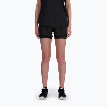 New Balance Damen Shorts 2IN1 3" schwarz