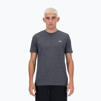 Herren New Balance Sport Essentials Heathertech schwarz heather t-shirt