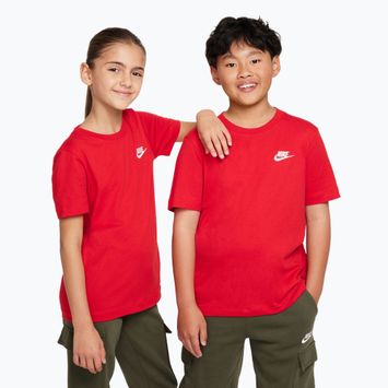 Kinder-Shirt Nike Sportswear university red