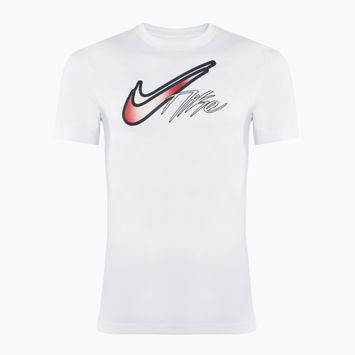 Nike Dri-Fit Basketball-T-Shirt für Männer weiß