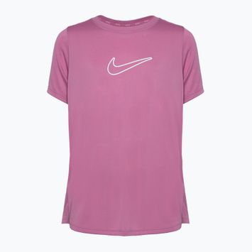 Nike One Dri-Fit magischer Flamingo/weißes Kinder-T-Shirt