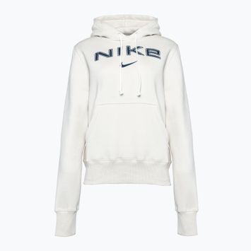 Damen Nike Sportswear Phoenix Fleece-Sweatshirt HM9751 helles orewood brn/weiß/armory navy