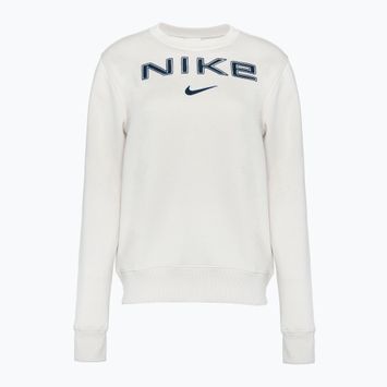 Nike Sportswear Phoenix Fleece Damen Sweatshirt aus leichtem Orewood brn/weiß/armory navy