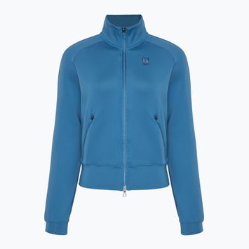 Tennis Hoodie Sweatshirt Damen Nike Court Dri-Fit Heritage FZ aegean storm / aegean storm