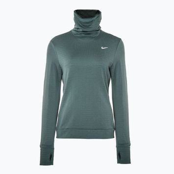 Lauf Sweatshirt Hoodie Damen Nike Therma-FIT Swift Element vintage green/reflective silver