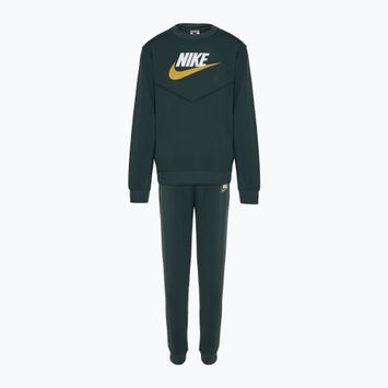 Nike Sportswear vintage grün/weiß Kinder Trainingsanzug