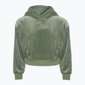 Hoodie Kinder Nike Sportswear Hoodie oil green/jade horizon