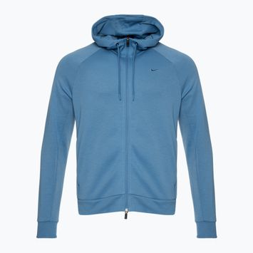Training Sport Sweatshirt Hoodie Herren Nike Primary Dri-Fit UV aegean storm/aegean storm