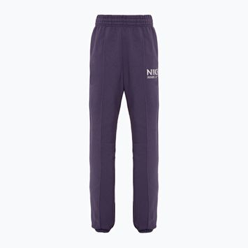 Hose Damen Nike Sportswear Fleece dark raisin