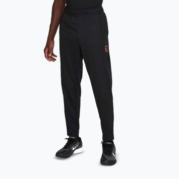 Herren Tennishose Nike Court Heritage Black/Black