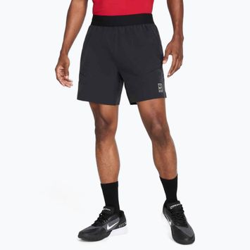 Herren Nike Court Dri-Fit Advantage 6" Tennisshorts schwarz/weiß