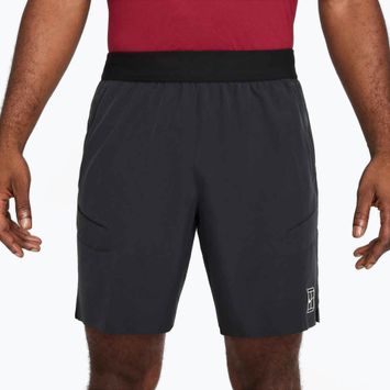 Herren-Tennisshorts Nike Court Dri-Fit Advantage 8" schwarz/weiß