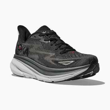 Herren Laufschuhe HOKA Clifton 9 schwarz/outer orbit