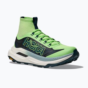 Laufschuhe Herren HOKA Tecton X 3 tart apple/blue twilight