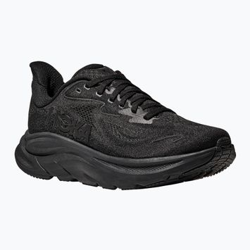 Herren Laufschuhe HOKA Clifton 10 Wide schwarz/schwarz