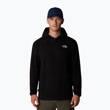 Herren Sweatshirt The North Face 100 Glacier Hoodie schwarz/npf