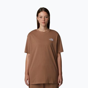 Shirt Damen The North Face Essential Oversize Tee latte
