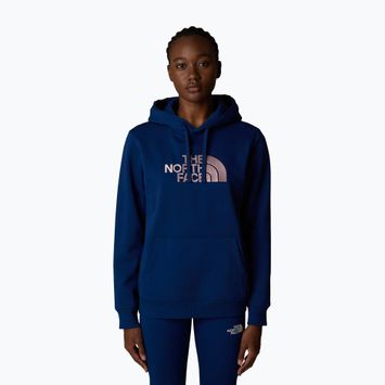 Hoodie Sweatshirt Damen The North Face Drew Peak Pullover Hoodie estate blue/metal pink