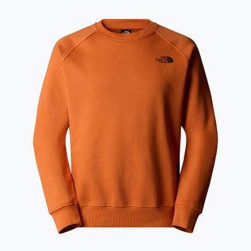 Hoodie Sweatshirt Herren The North Face Raglan Box Nse Crew iron bronze/tnf black