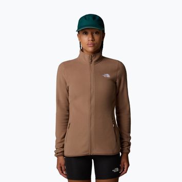 The North Face Damen 100 Glacier FZ latte Sweatshirt