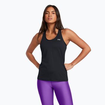 Under Armour HeatGear Armour Racer schwarz/weiss Damen Trainingstank