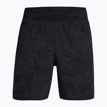 Under Armour Launch Pro 7" Printed schwarz/schwarz/reflektierend Herren Laufshorts