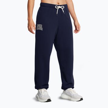 Women's Under Armour Icon Heavyweight Terry Oversized midnight navy/summit white Hose