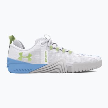 Under Armour Damen Trainingsschuhe TriBase Reign 6 weiß/horizon blau/morph grün