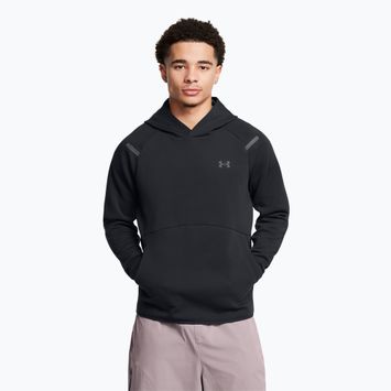 Hoodie Sweatshirt Herren Under Armour Unstoppable Fleece Jgr black/black