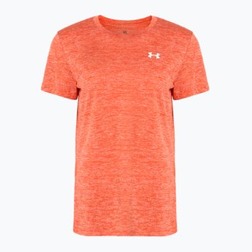 Trainingsshirt Damen Under Armour Tech C-Twist fire/white
