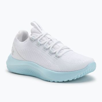 Trainingsschuhe Damen Under Armour Dynamic 2 white/stream/metallic silver