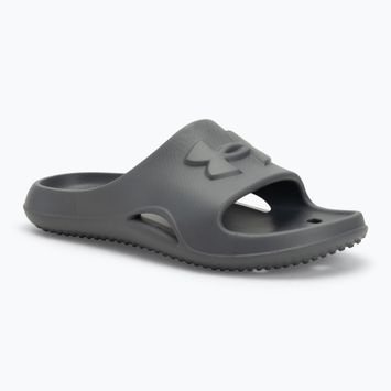 Badeschuhe Damen Under Armour Locker V Slide castlerock/castlerock/castlerock