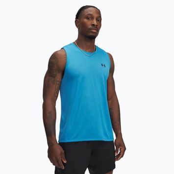 Trainingsshirt Herren Under Armour Tech Tank ether blue/black