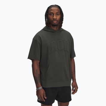 Hoodie Sweatshirt Herren Under Armour Project Rock SS Terry Hoody baroque green / baroque green